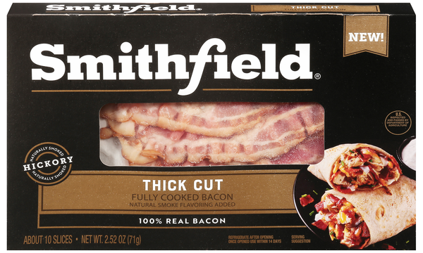 Smithfield Thick Cut Fully Cooked Bacon