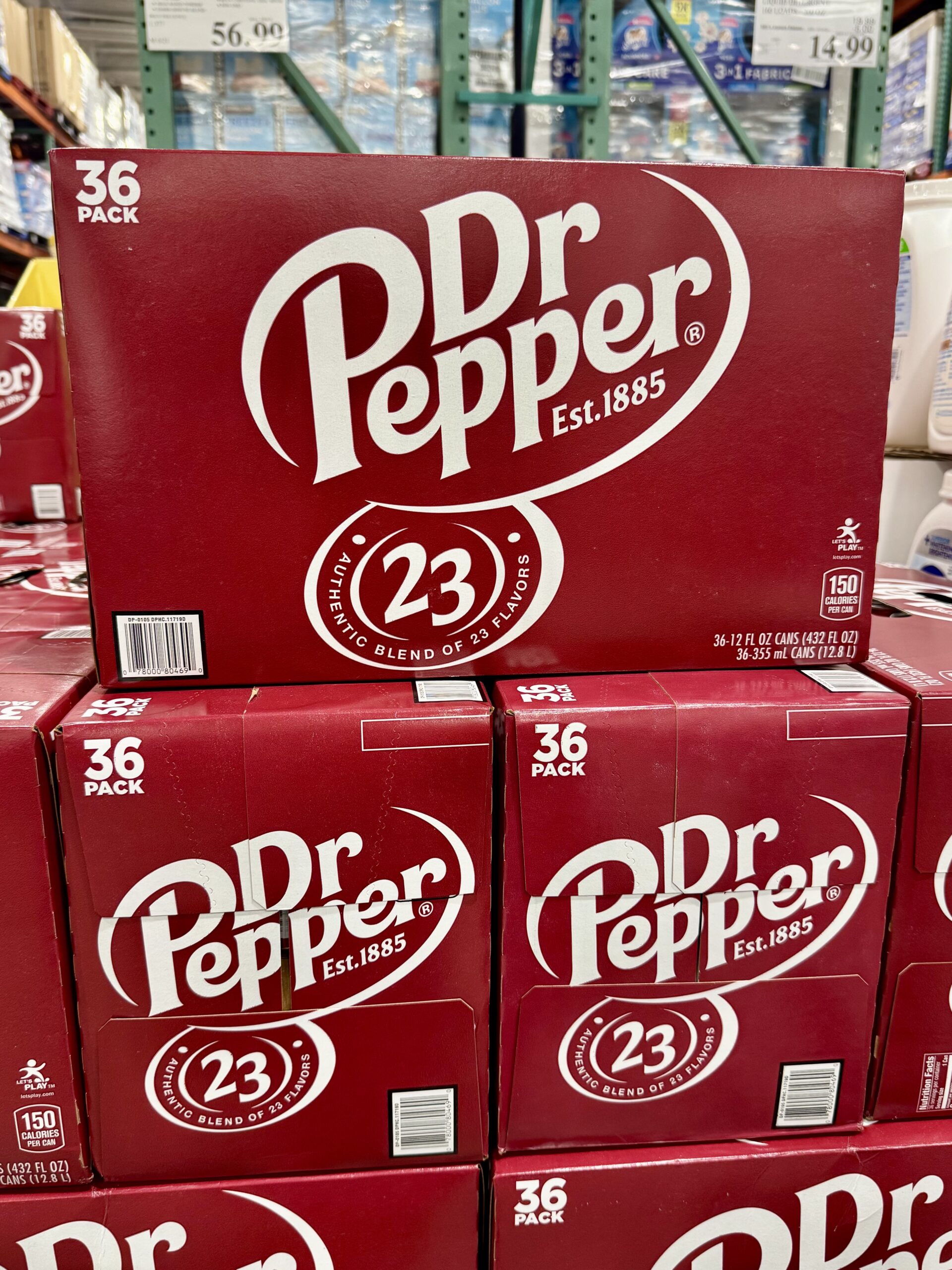 Dr Pepper 36/12 OZ CANS