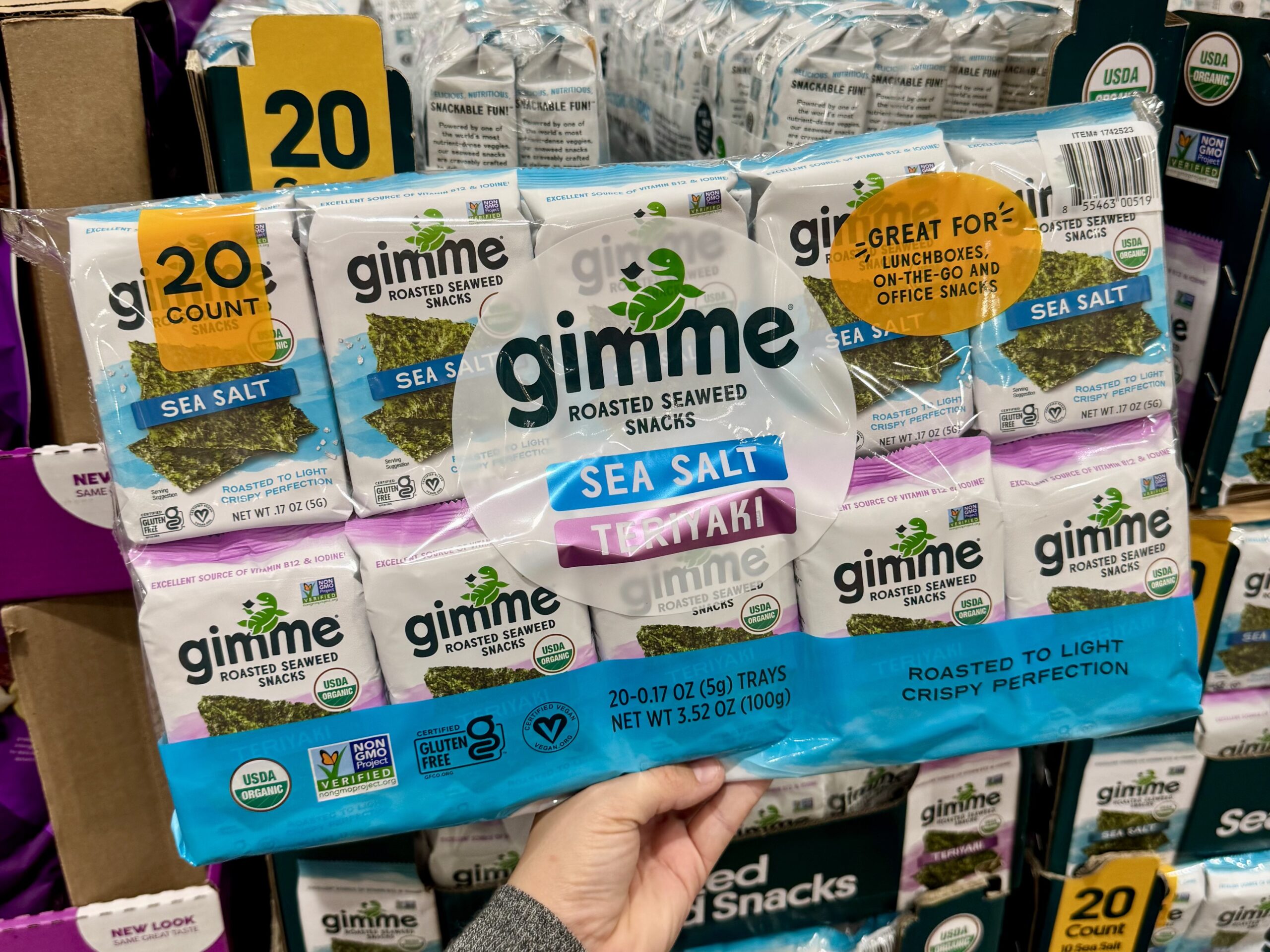 gimme Roasted Seaweed Snacks