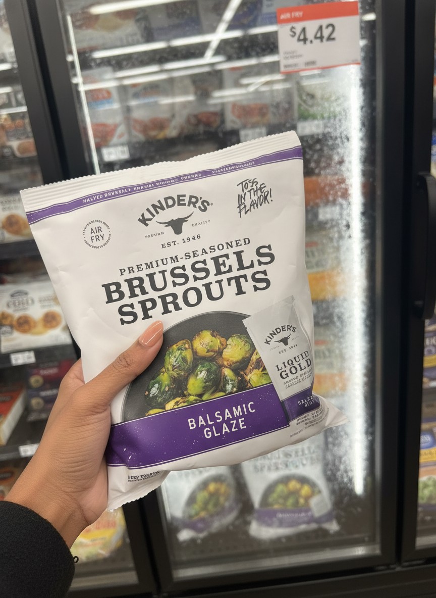 Kinder's Premium-Seasoned Brussels Sprouts Balsamic Glaze