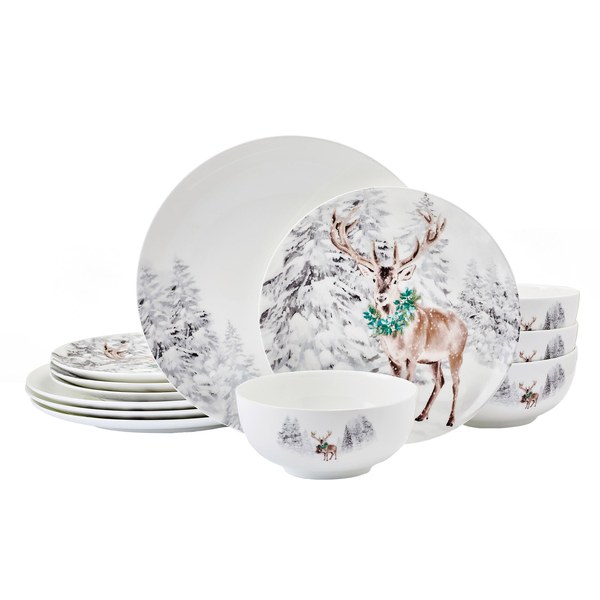 Mikasa 12-Piece Bone China — $39.97