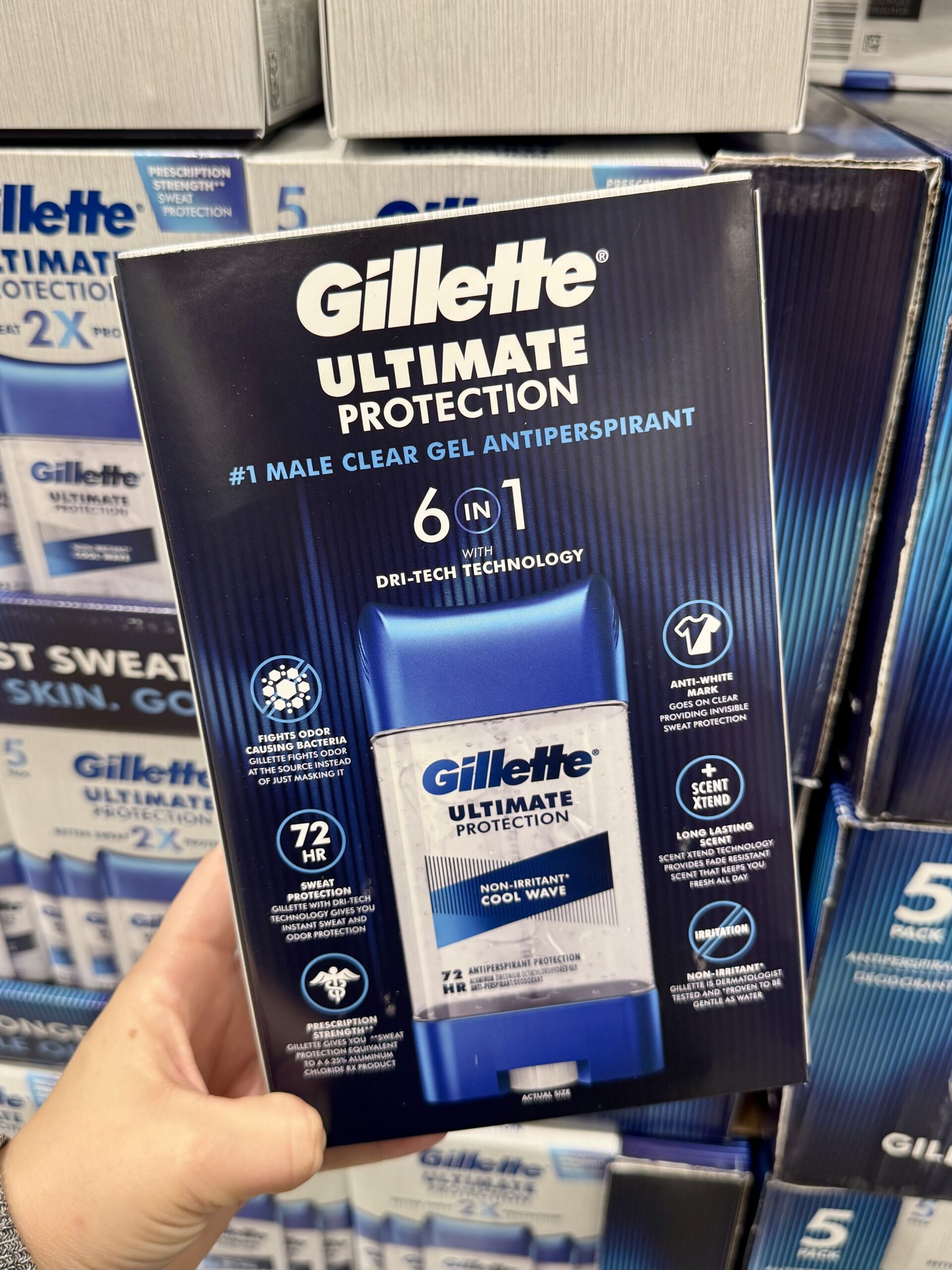 Gillette Ultimate Protection Clear Gel