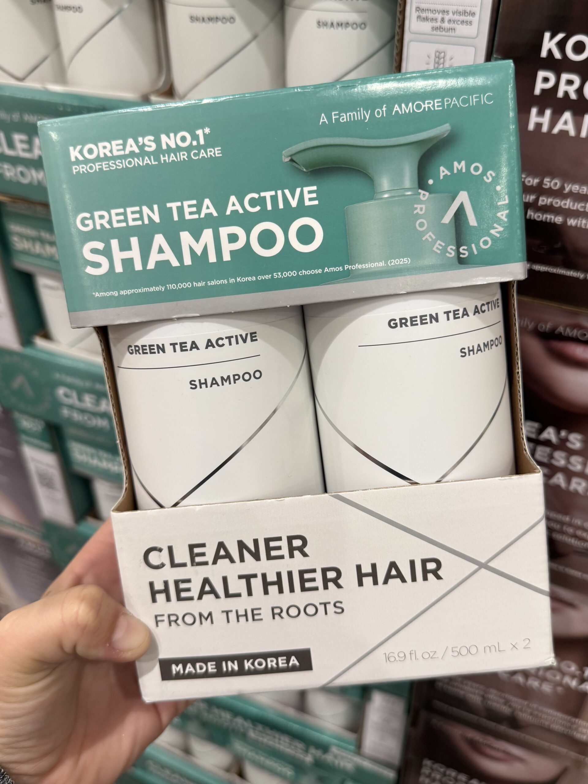 Amos Professional Green Tea Active Shampoo