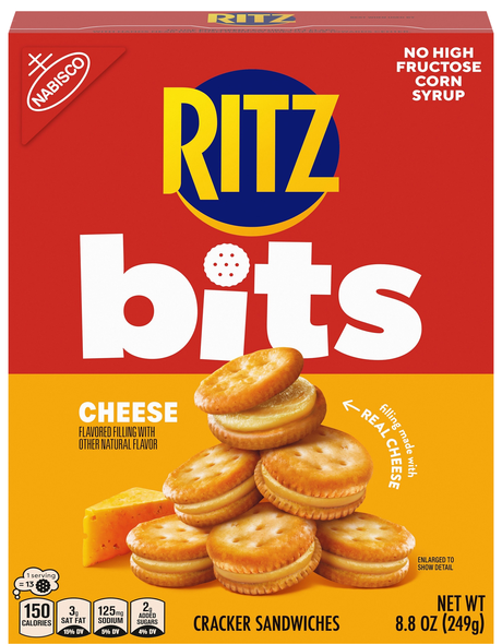 Nabisco Ritz Bits Cheese Sandwich Crackers
