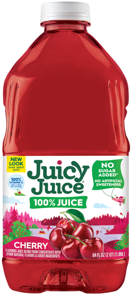 Juicy Juice No Sugar Added 100% Cherry Juice
