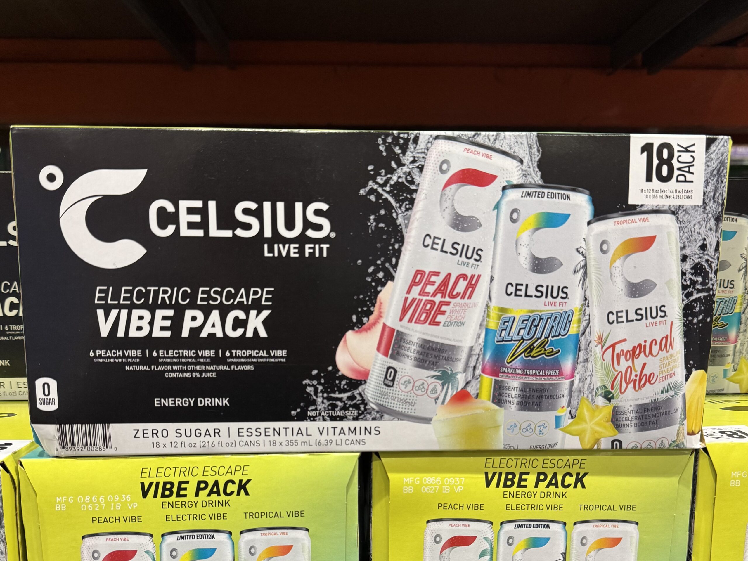 Celsius Electric Escape Vibe Pack