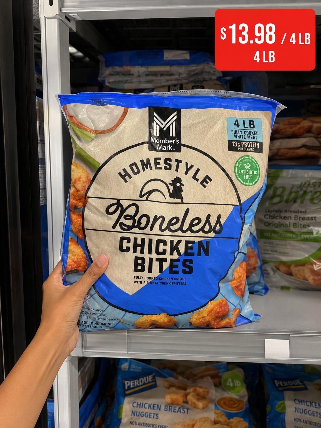 Member's Mark Homestyle Boneless Chicken Bites