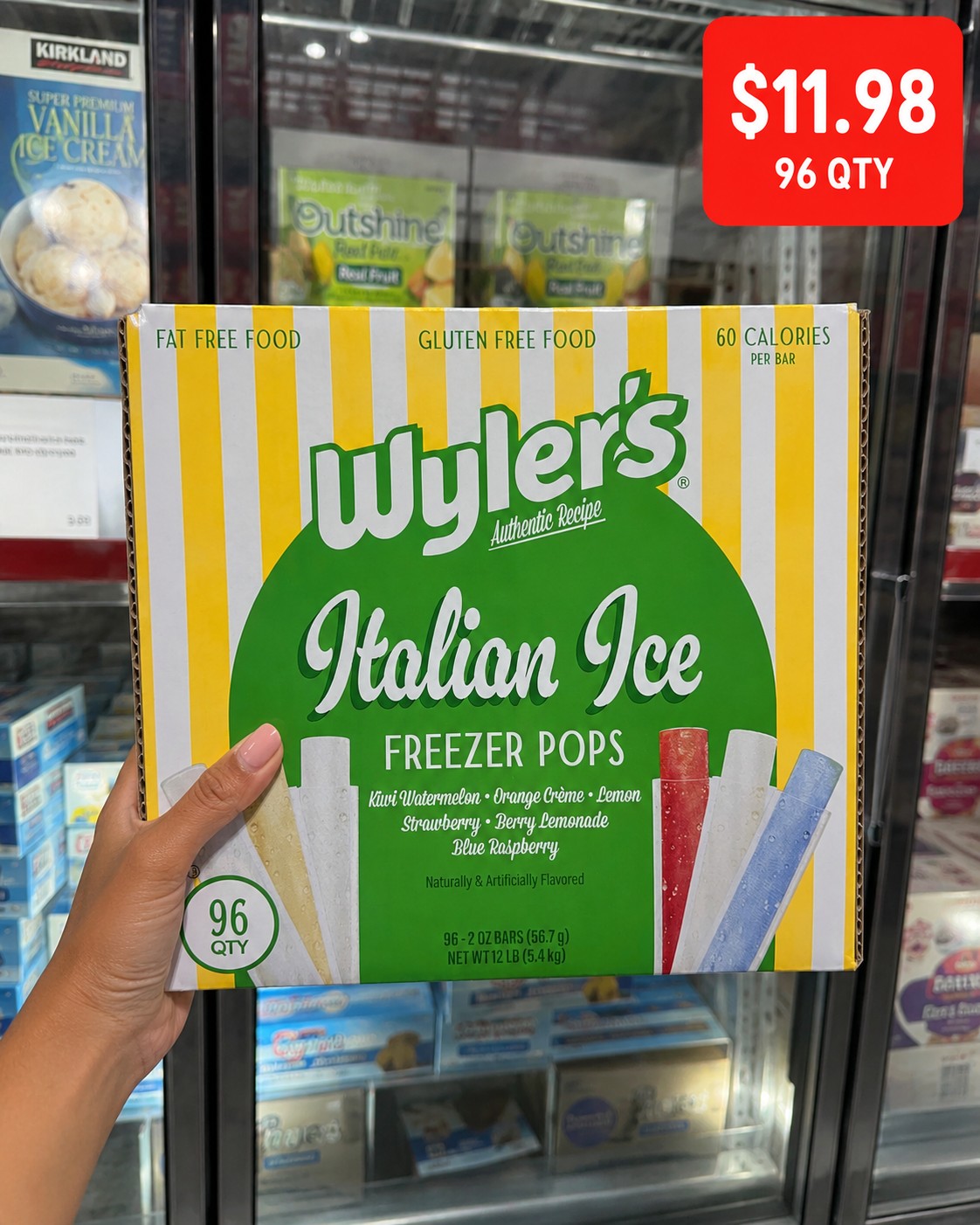 Wyler's Italian Ice Freezer Pops