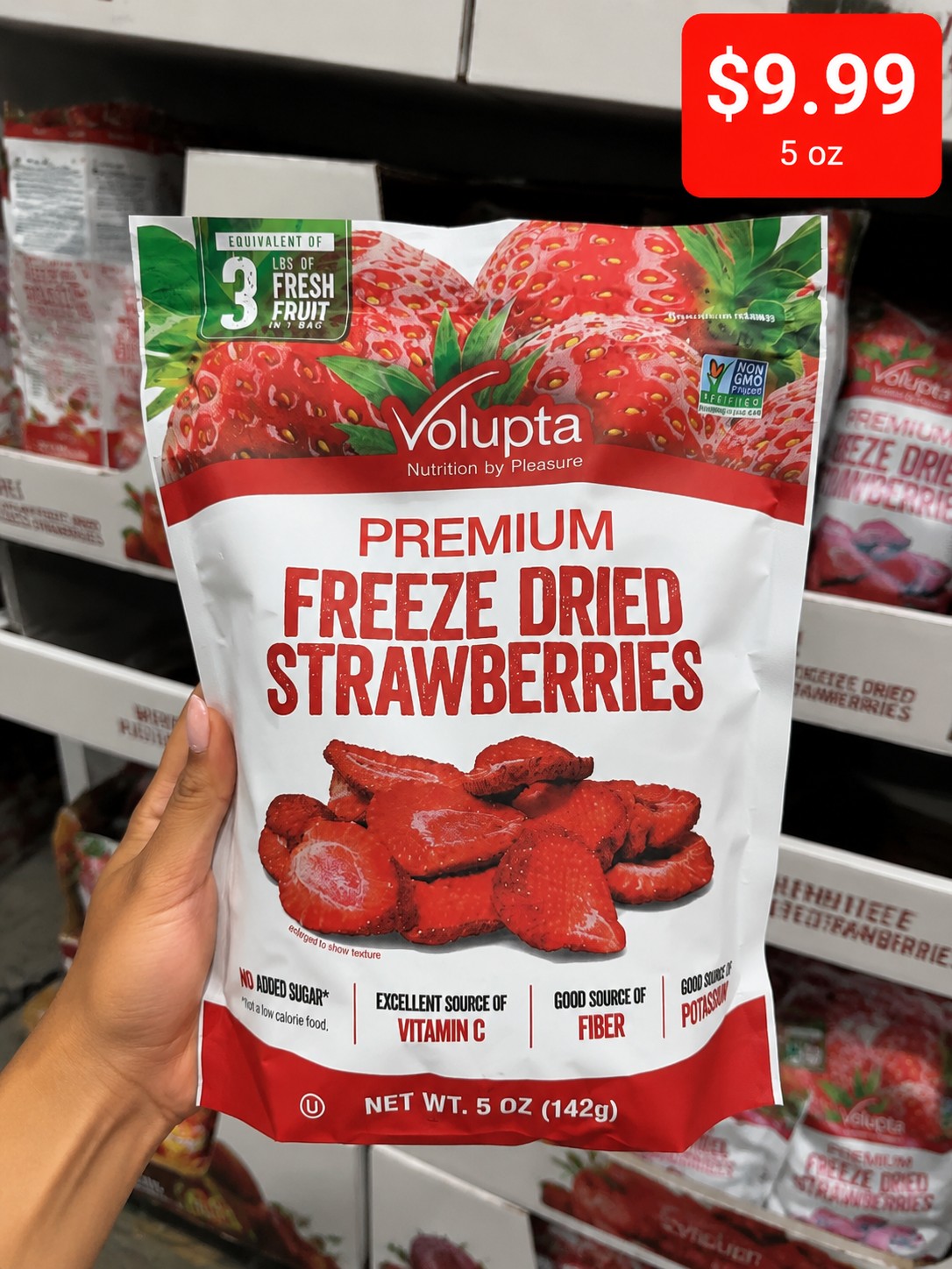 Volupta Premium Freeze Dried Strawberries