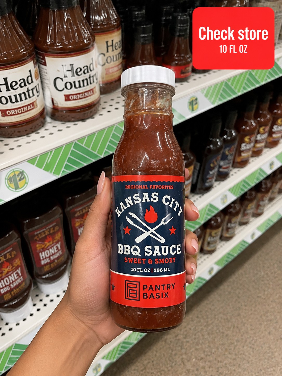 Pantry Basix Kansas City BBQ Sauce Sweet & Smoky
