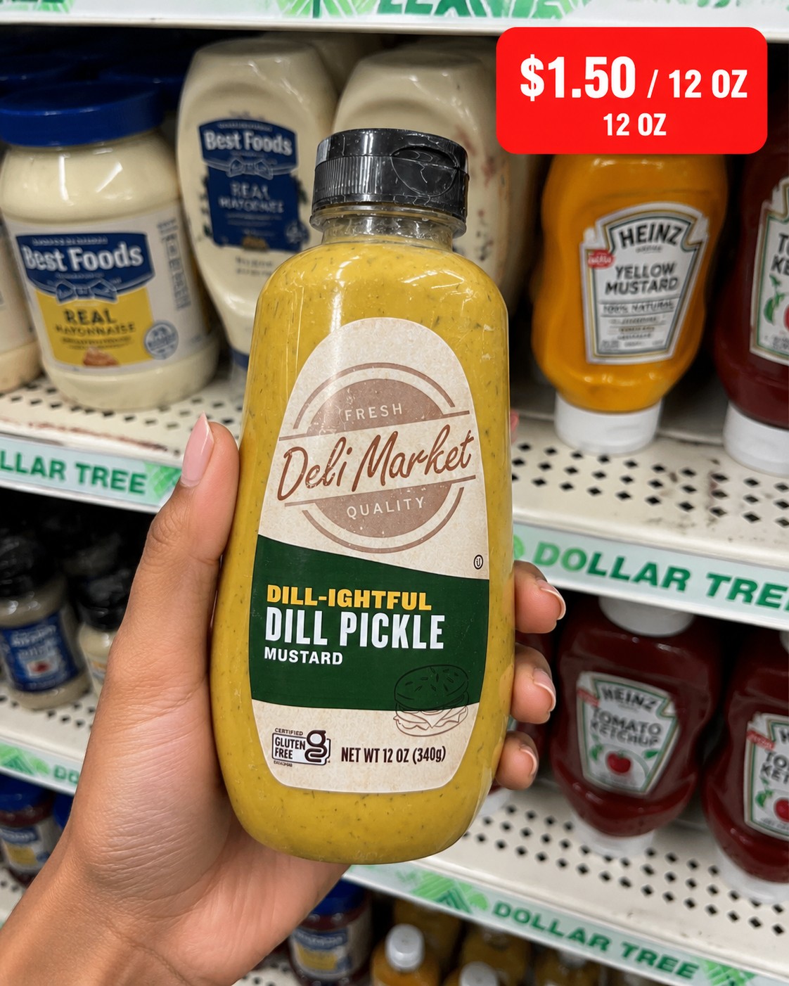 Deli Market DILL-IGHTFUL DILL PICKLE MUSTARD