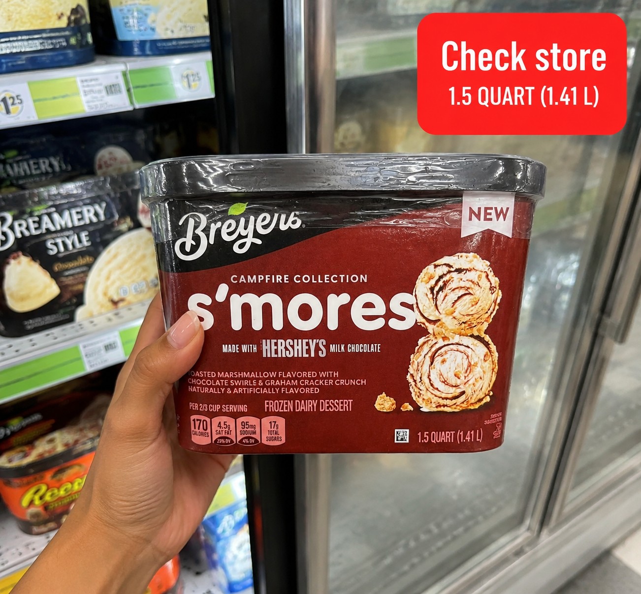Breyers Campfire Collection S'mores