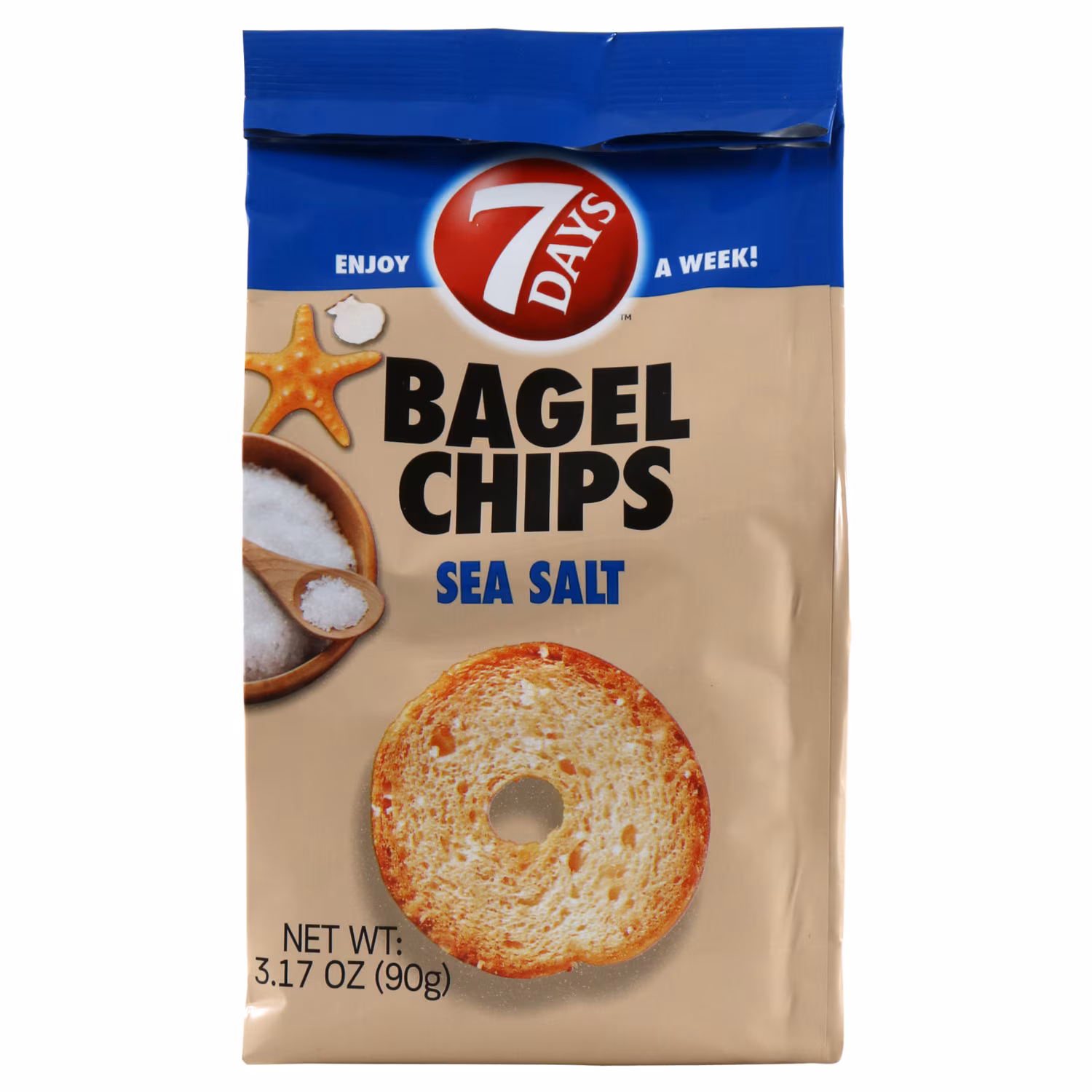 7 DAYS BAGEL CHIPS SEA SALT