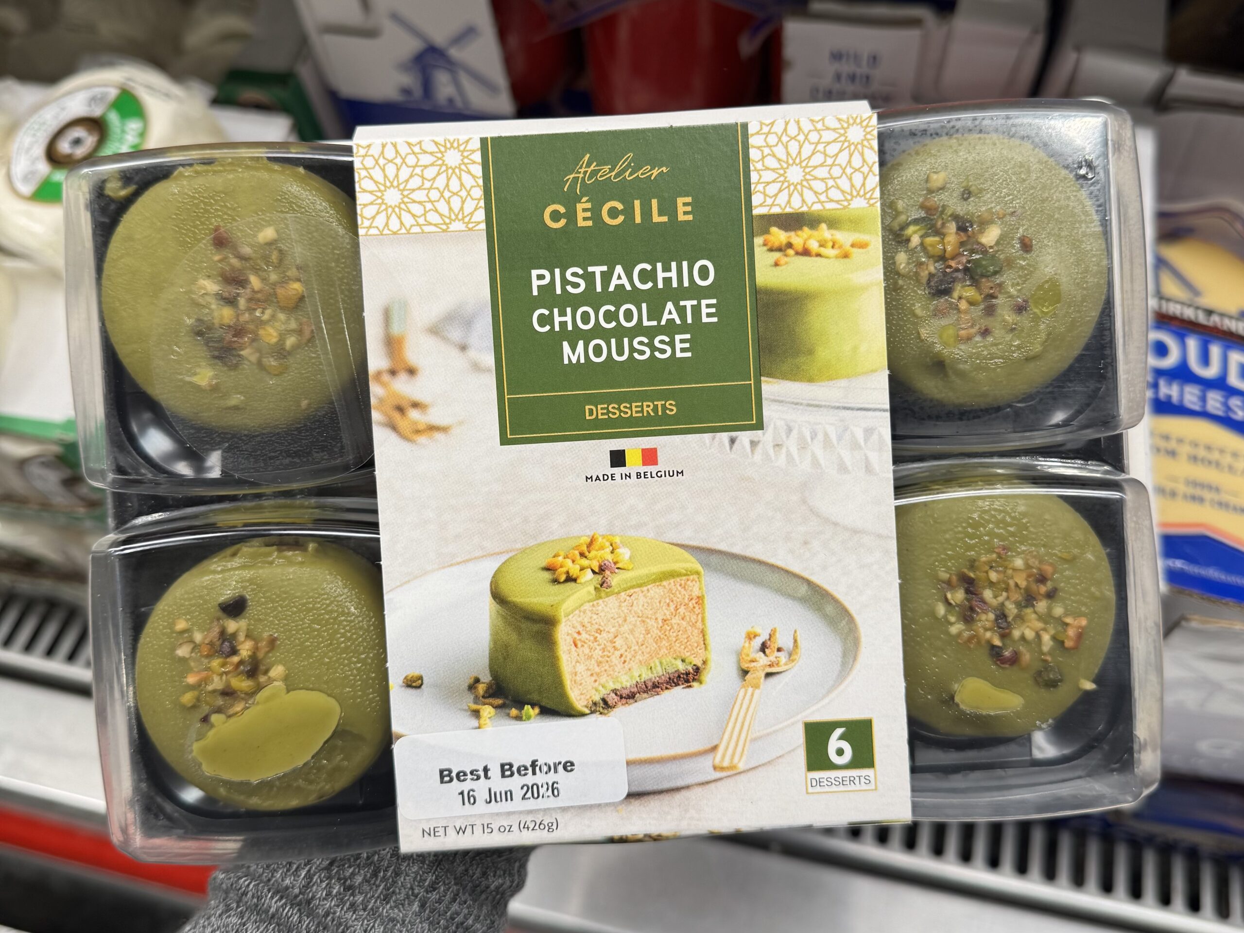 Atelier CÉCILE Pistachio Chocolate Mousse