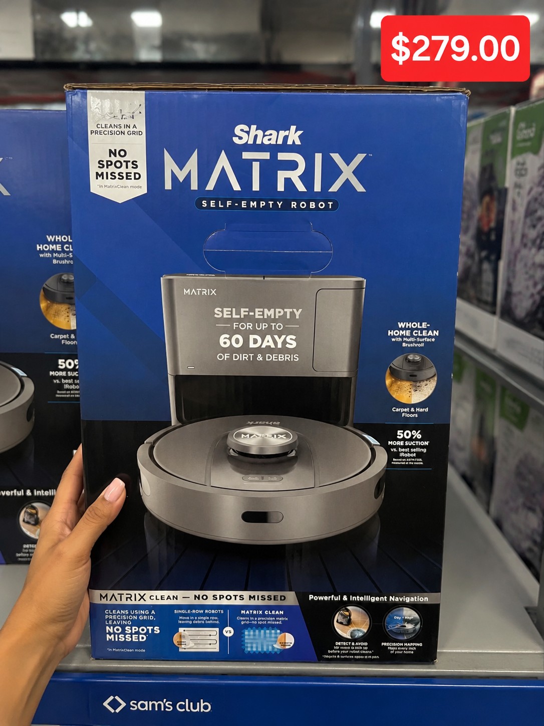 Shark MATRIX SELF-EMPTY ROBOT