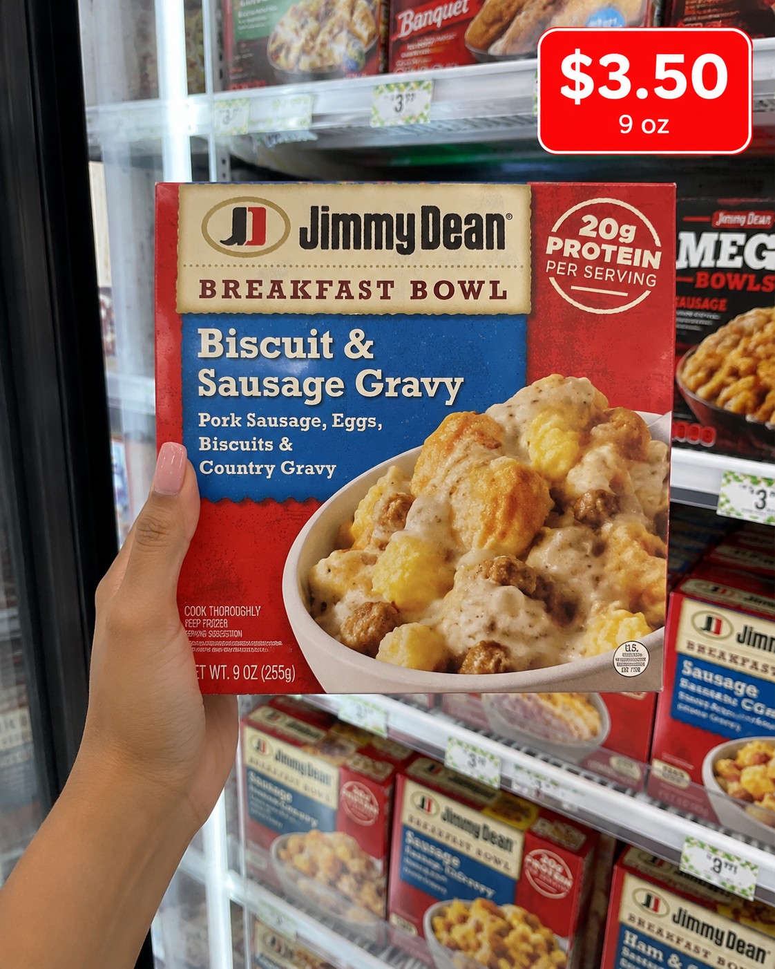 Jimmy Dean Breakfast Bowl Biscuit & Sausage Gravy