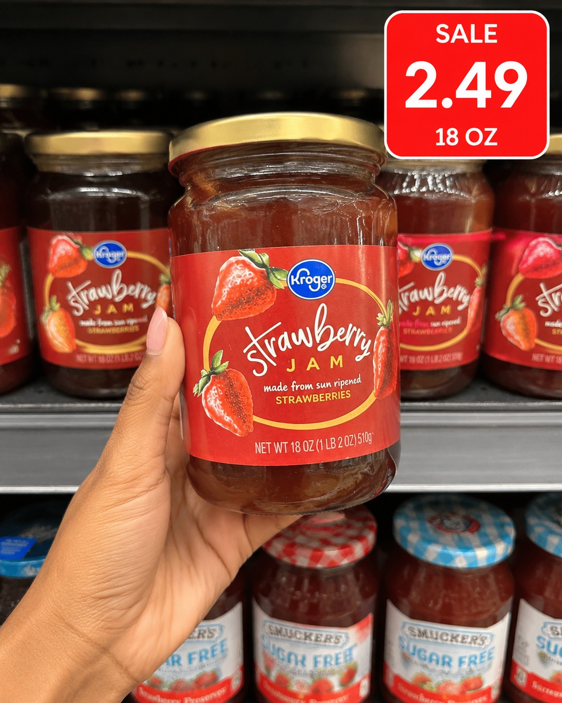 Kroger Strawberry JAM