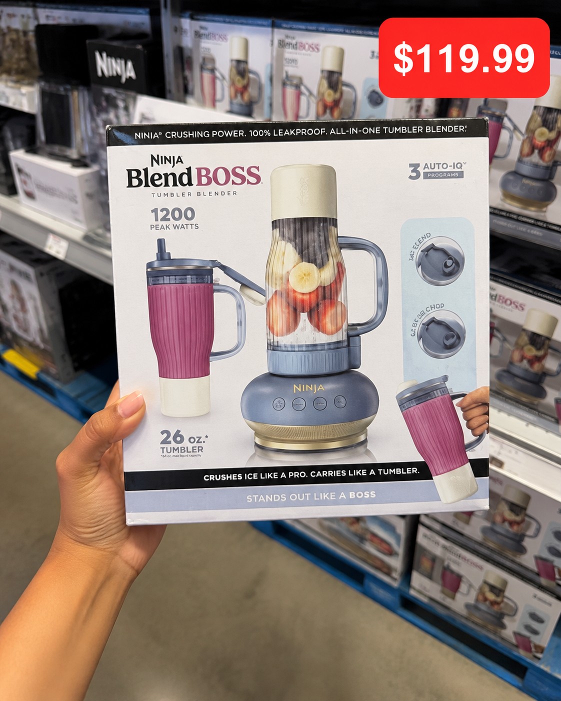 NINJA BLENDBOSS SINGLE SERVE BLENDER
