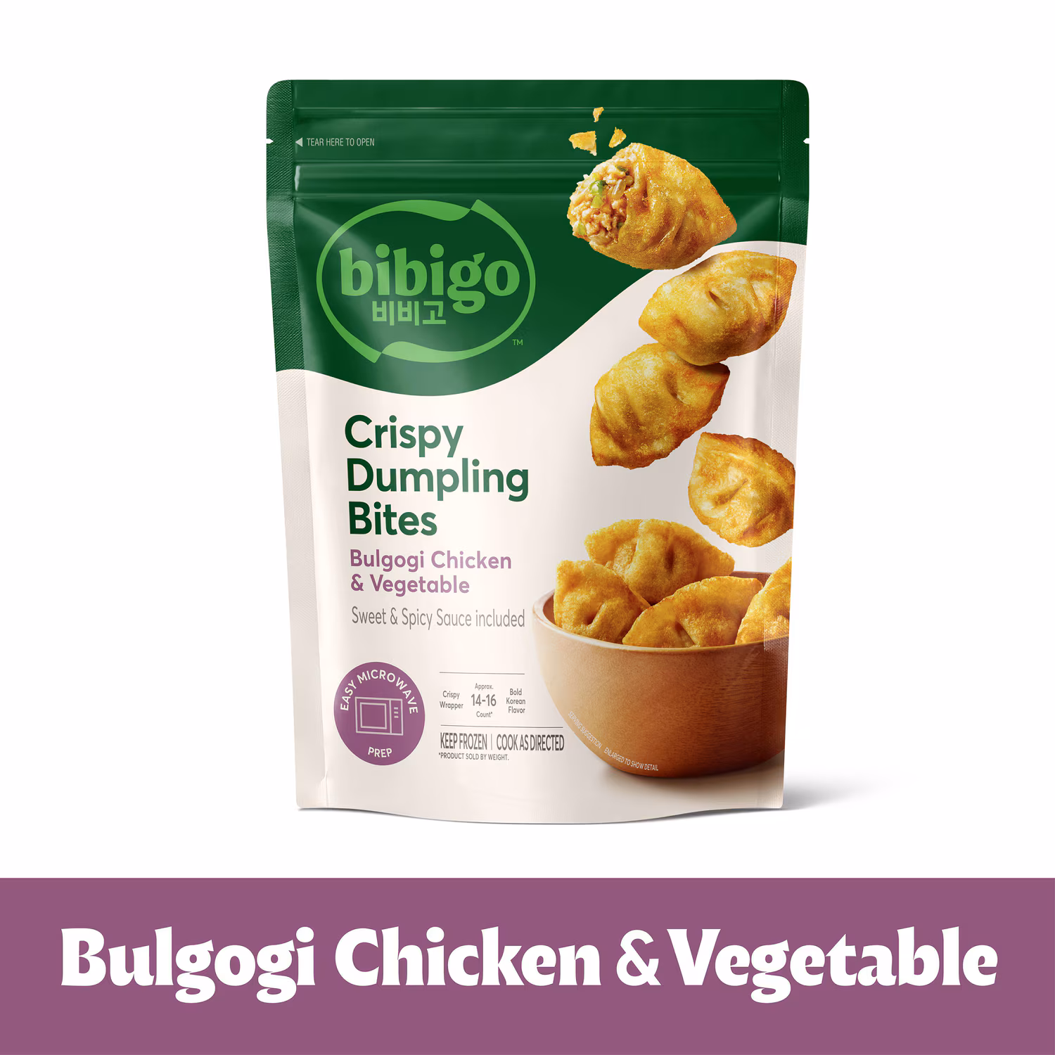 bibigo Crispy Dumpling Bites Bulgogi Chicken & Vegetable