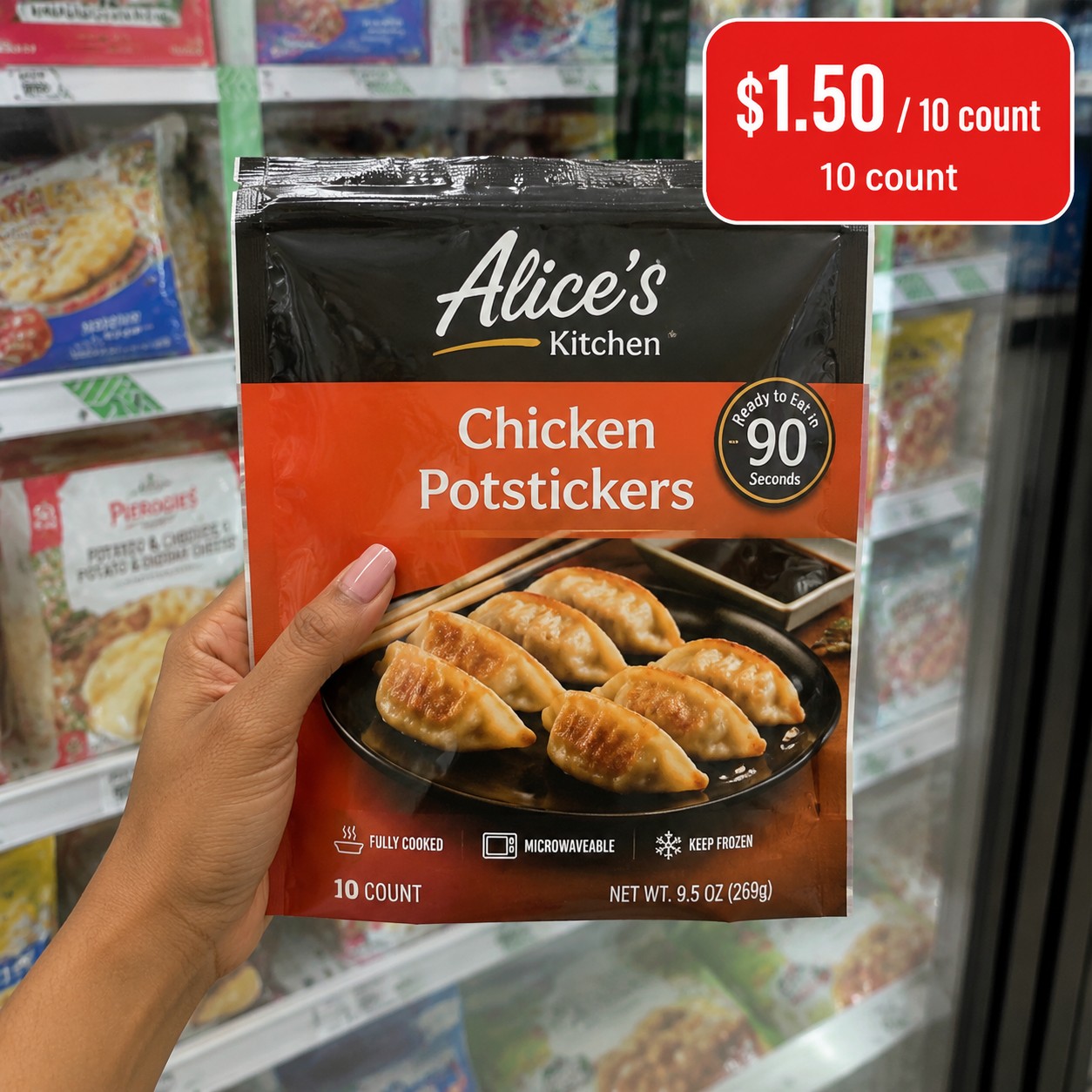 Alice's Kitchen Chicken Potstickers