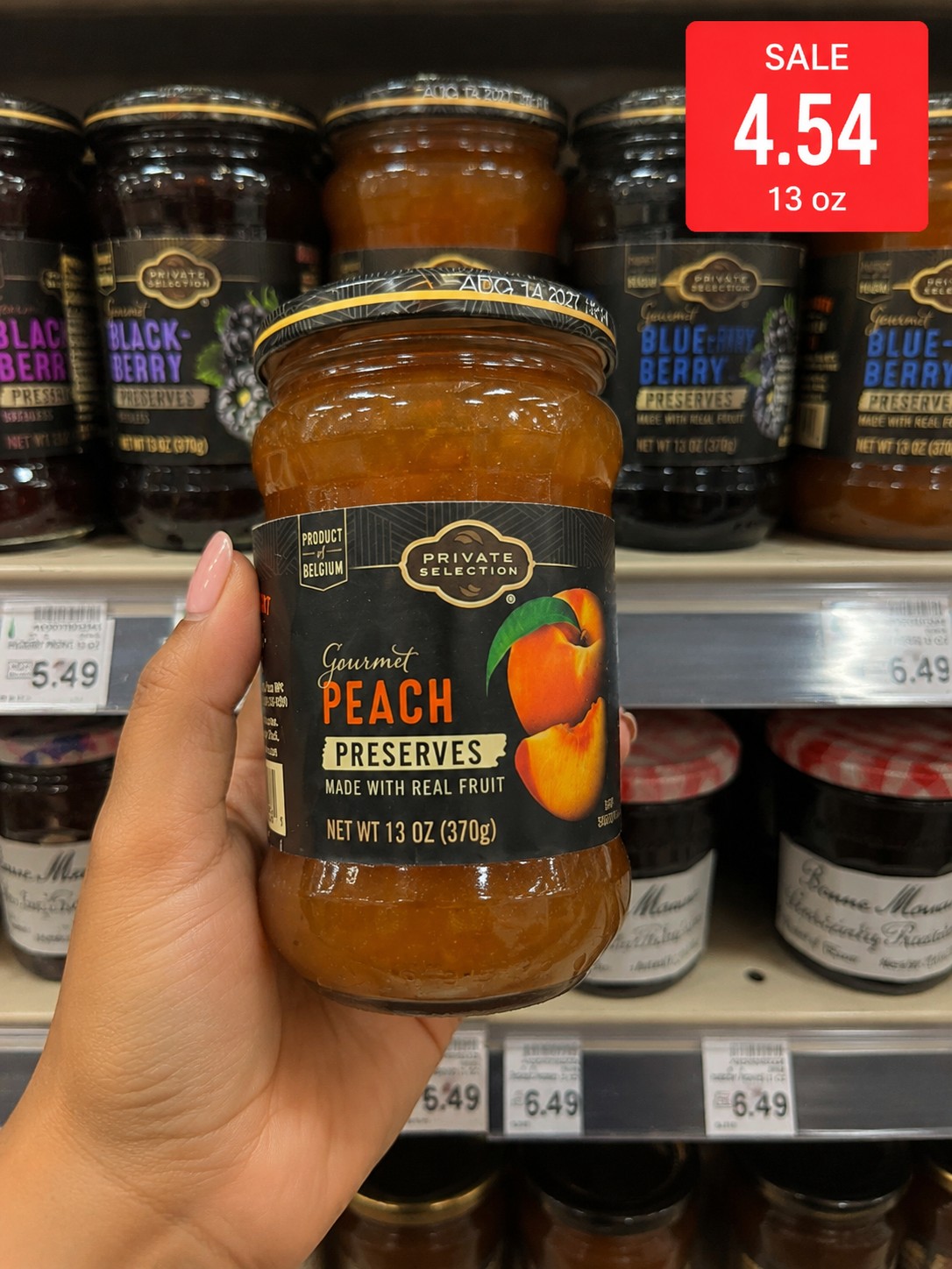 PRIVATE SELECTION Gourmet PEACH PRESERVES