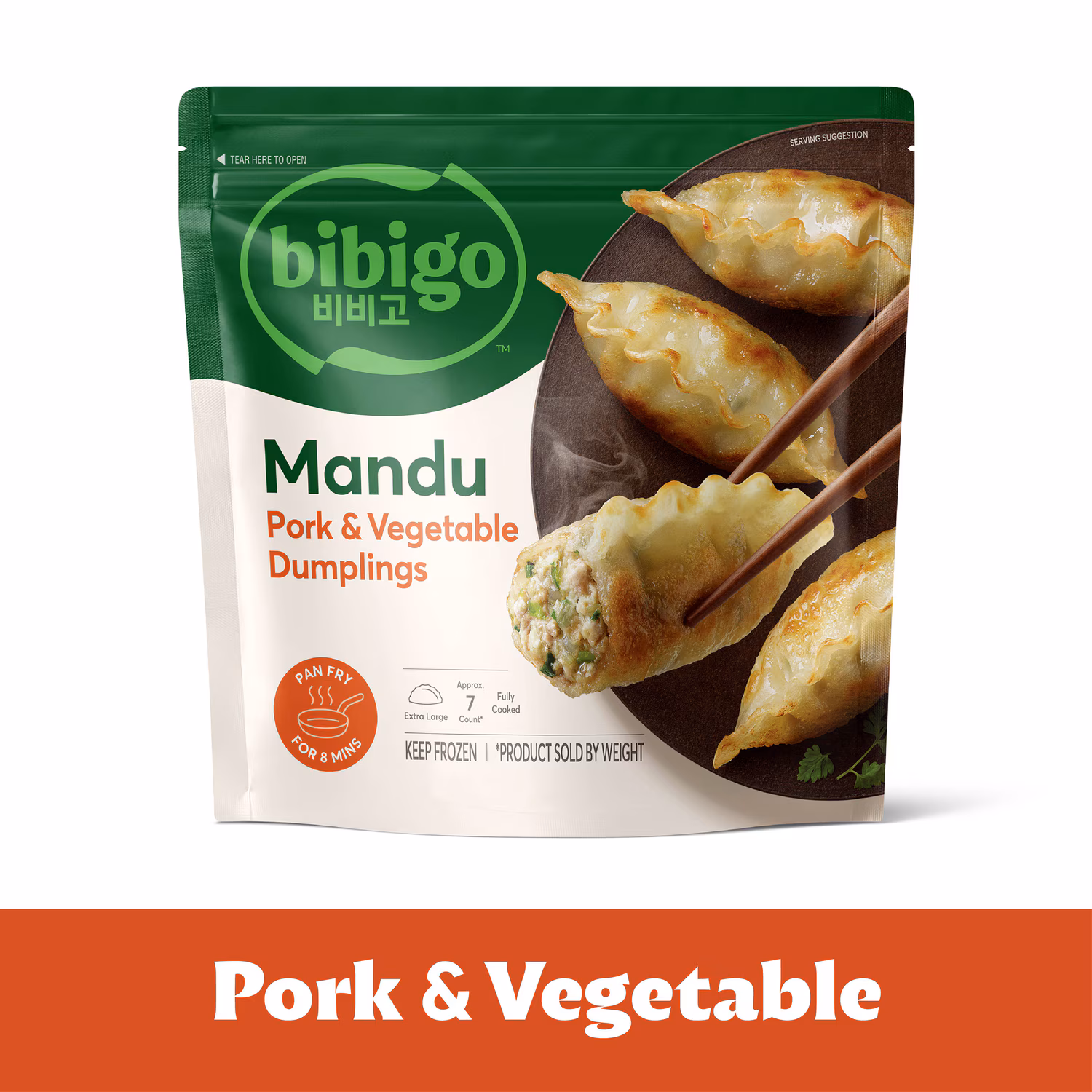 bibigo Mandu Pork & Vegetable Dumplings