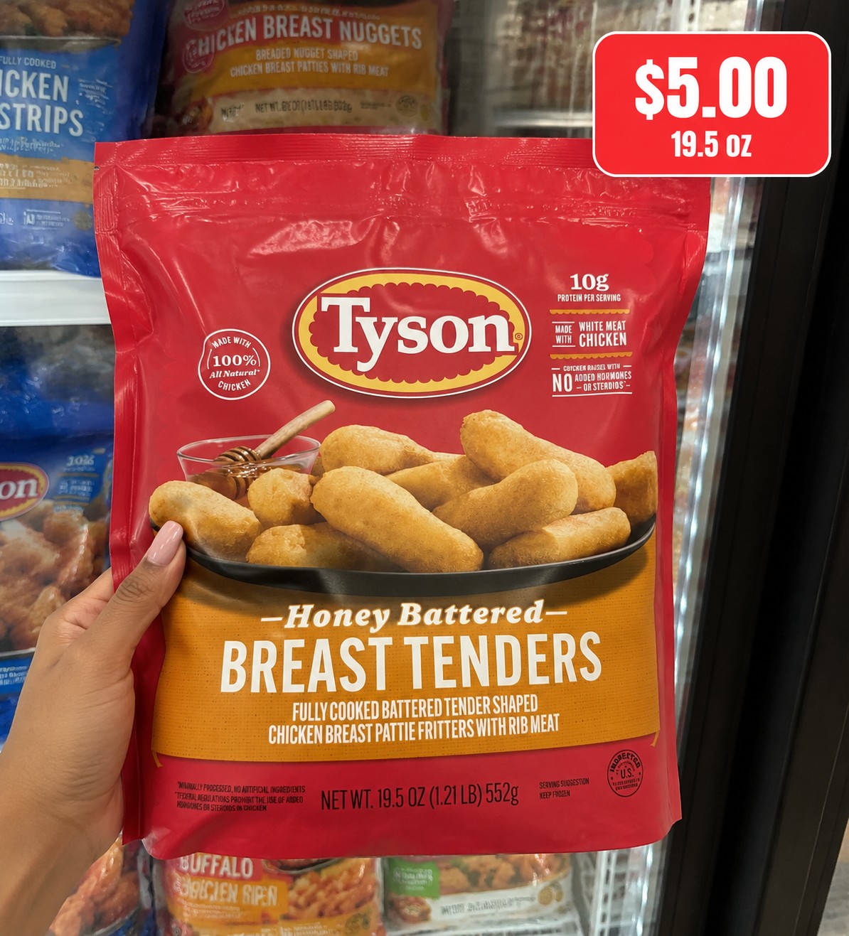 Tyson Honey Battered Breast Tenders