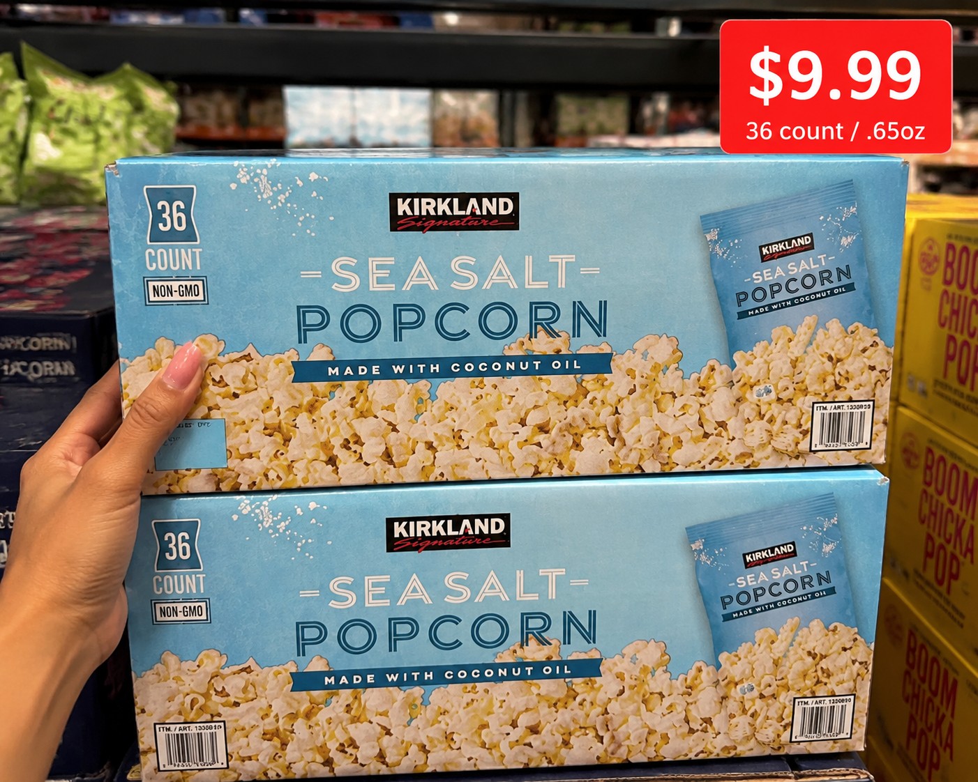Kirkland Signature Sea Salt Popcorn