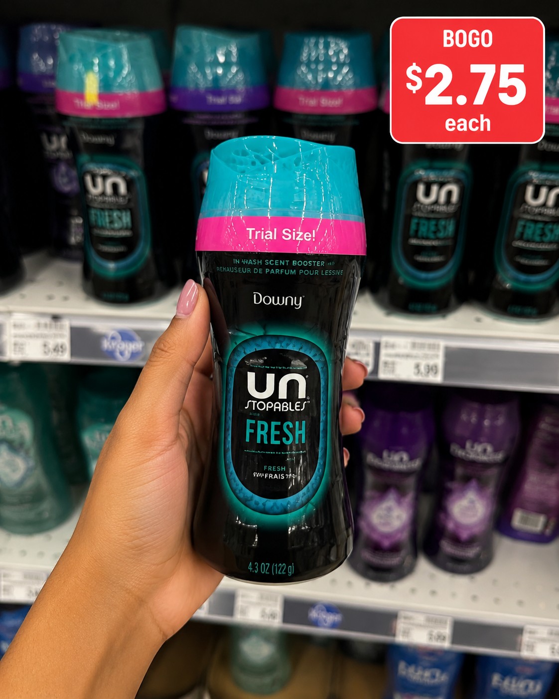 Downy UN STOPABLES FRESH