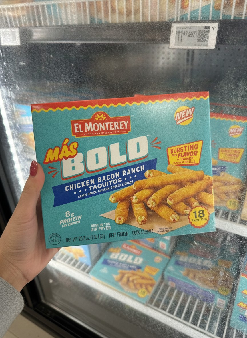 EL MONTEREY MÁS BOLD CHICKEN BACON RANCH TAQUITOS