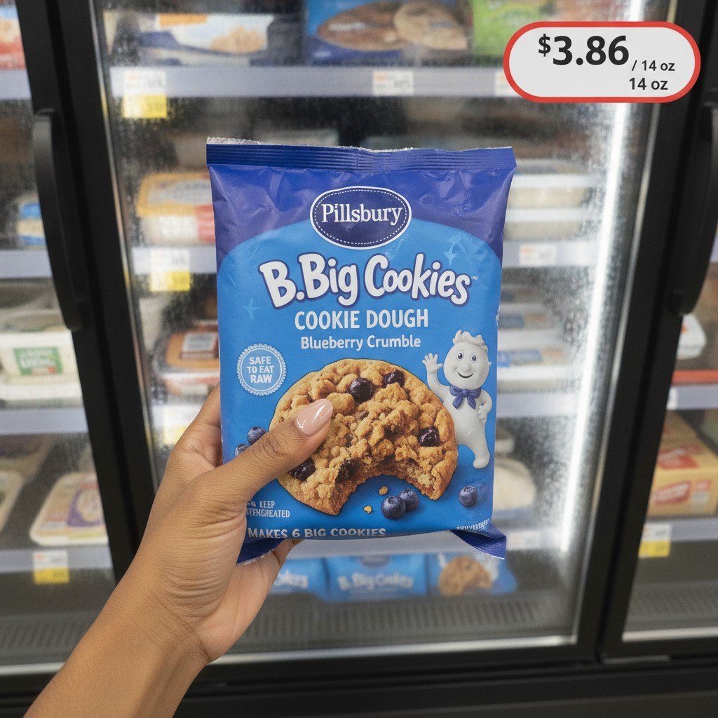 Pillsbury B. Big Cookies COOKIE DOUGH Blueberry Crumble
