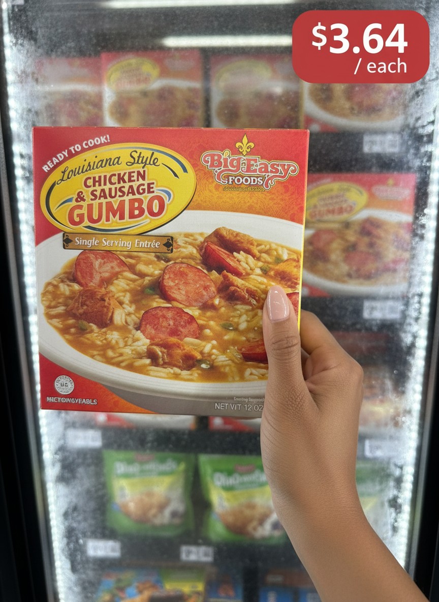Big Easy Foods Louisiana Style Chicken & Sausage Gumbo