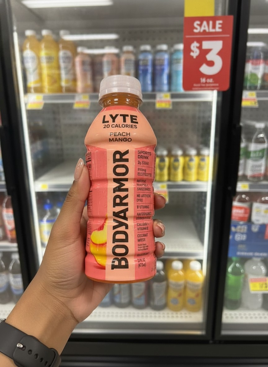 BODYARMOR LYTE PEACH MANGO SPORTS DRINK