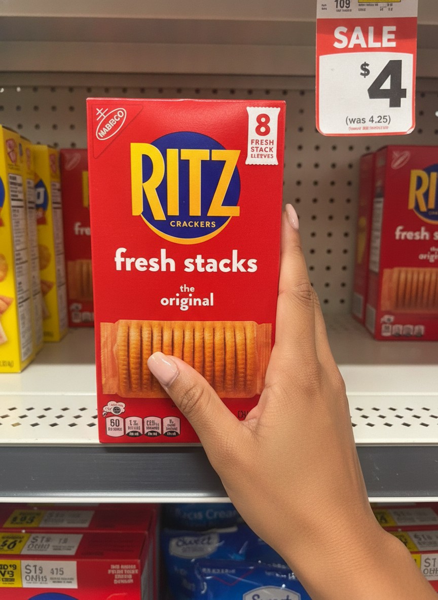 RITZ Crackers fresh stacks the original