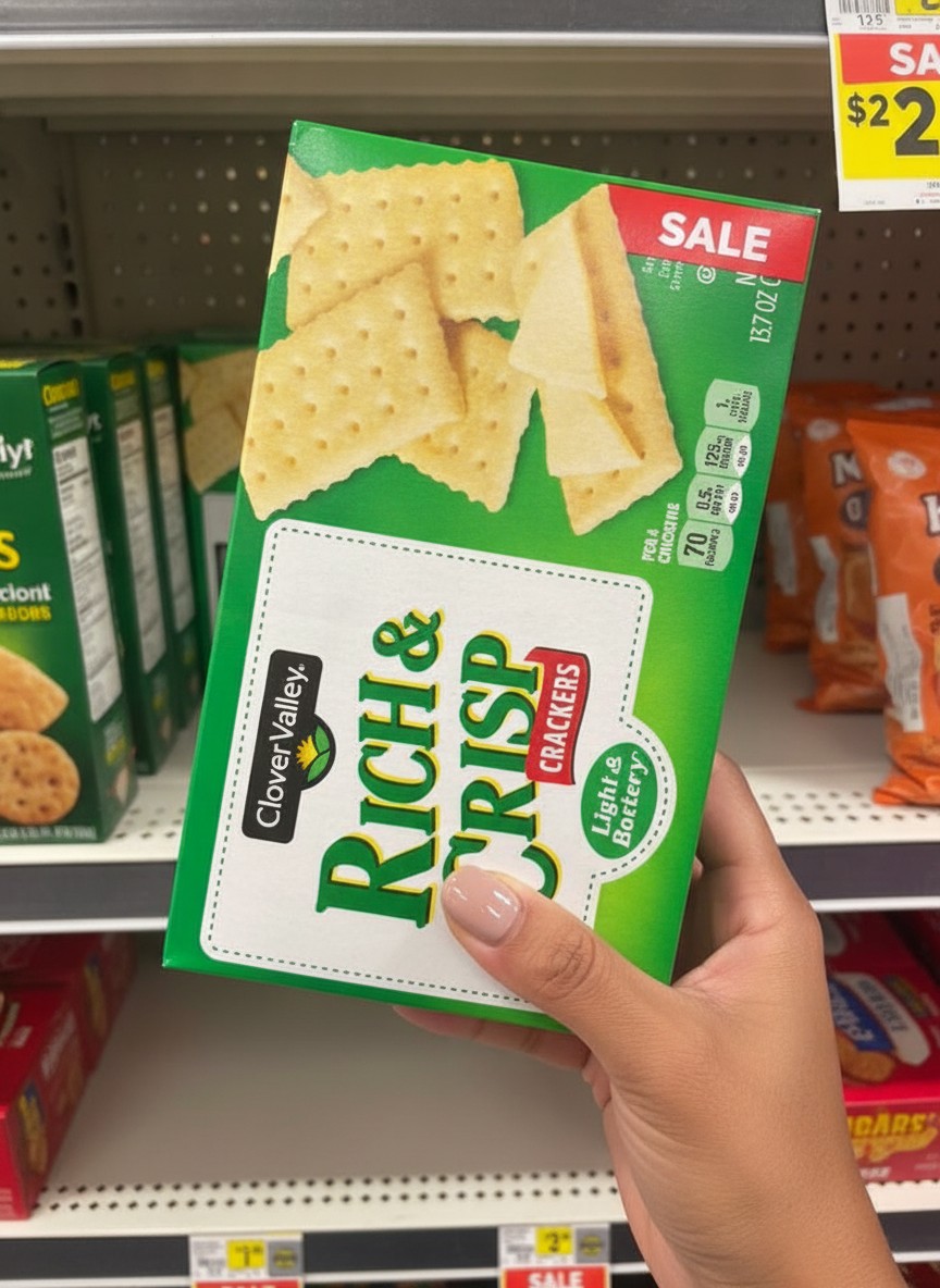 Clover Valley Rich & Crisp Crackers