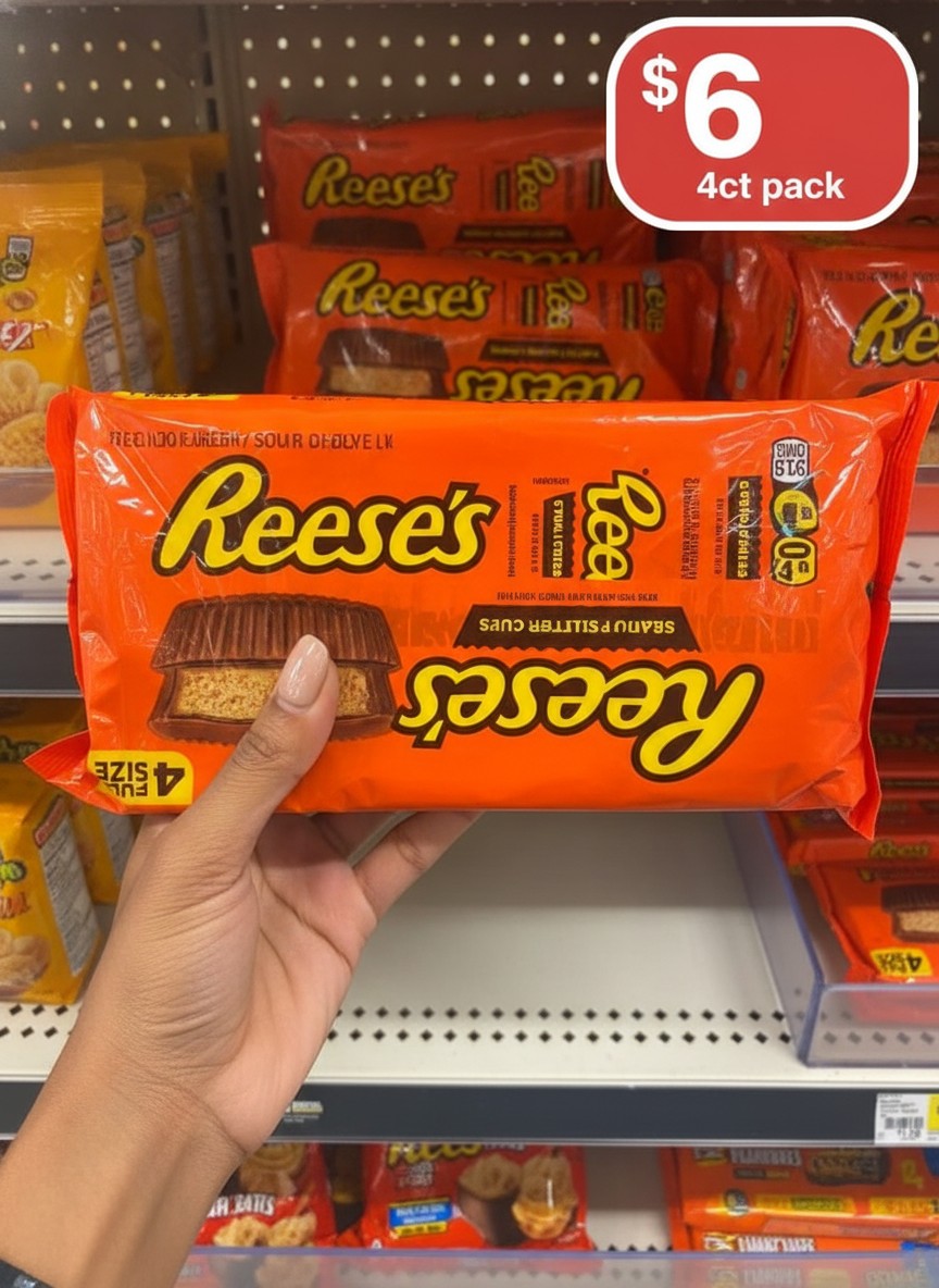 Reese's Peanut Butter Cups 4 Full Size