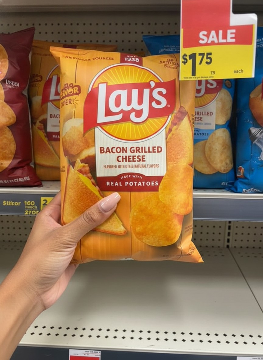 Lay's Bacon Grilled Cheese