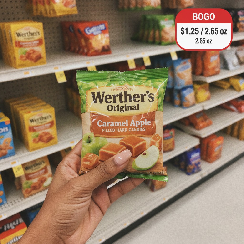 Werthers Caramel Apple FILLED HARD CANDIES
