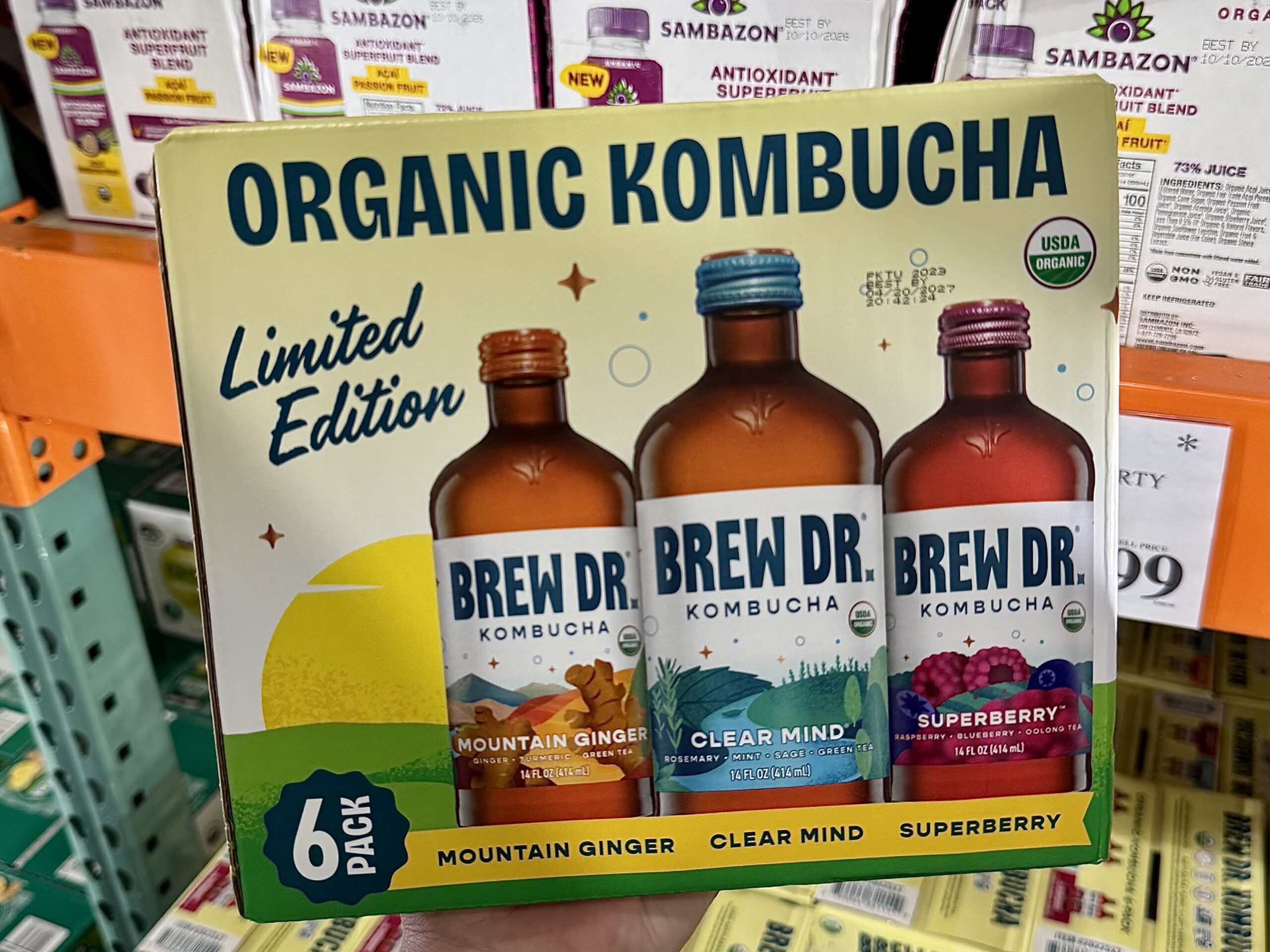 Brew Dr. Organic Kombucha Limited Edition