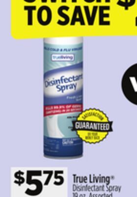 True Living Disinfectant Spray