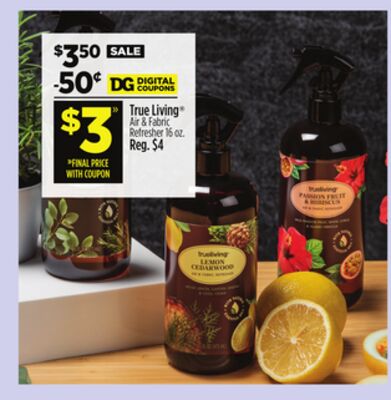 True Living® Air & Fabric Refresher