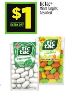 tic tac® Mints Singles