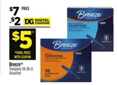 Breeze™ Tampons
