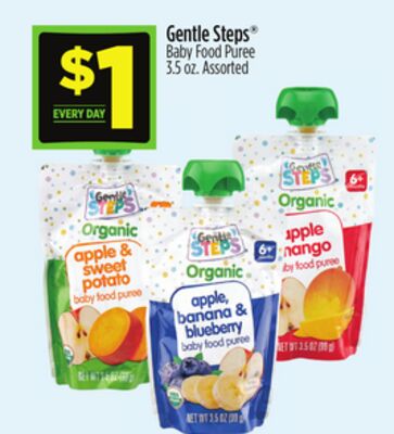 Gentle Steps® Baby Food Puree