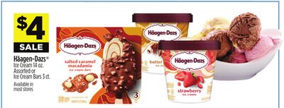 Häagen-Dazs® Ice Cream Assorted or Ice Cream Bars
