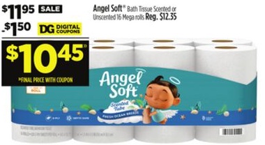 Angel Soft™ Bath Tissue Scented or Unscented