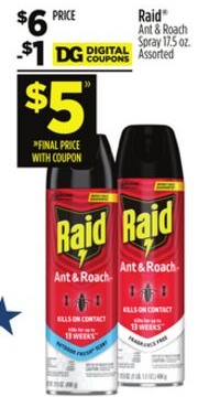 Raid® Ant & Roach Spray