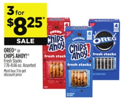 OREO® OR CHIPS AHOY!®