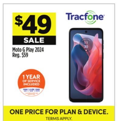 Tracfone Moto G Play 2024