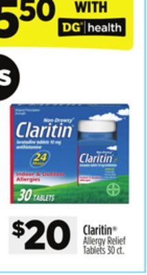 Claritin® Allergy Relief Tablets